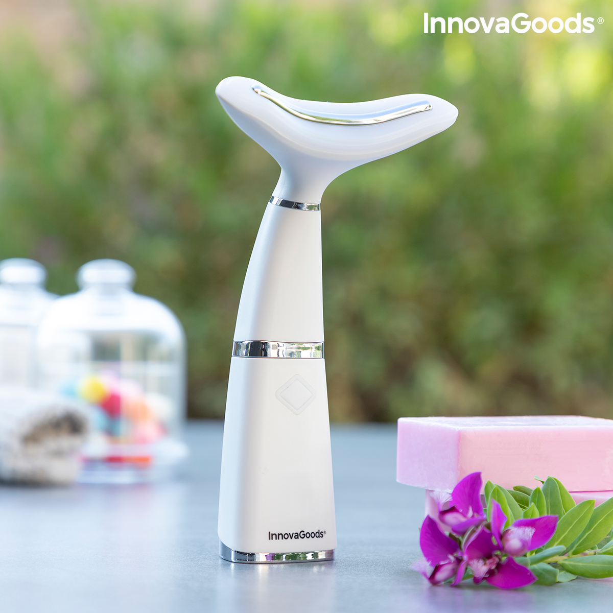 Jowl Reducer med fototerapi, termoterapi och vibrationer Kinred InnovaGoods - 8
