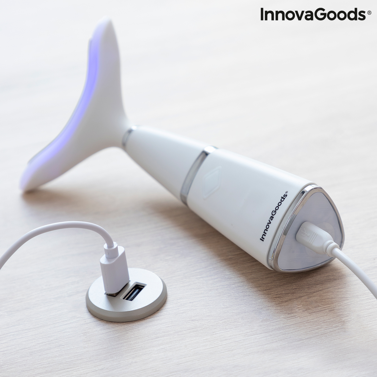 Jowl Reducer med fototerapi, termoterapi och vibrationer Kinred InnovaGoods - 7