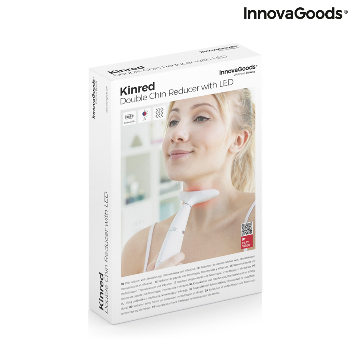 Jowl Reducer med fototerapi, termoterapi och vibrationer Kinred InnovaGoods - 3