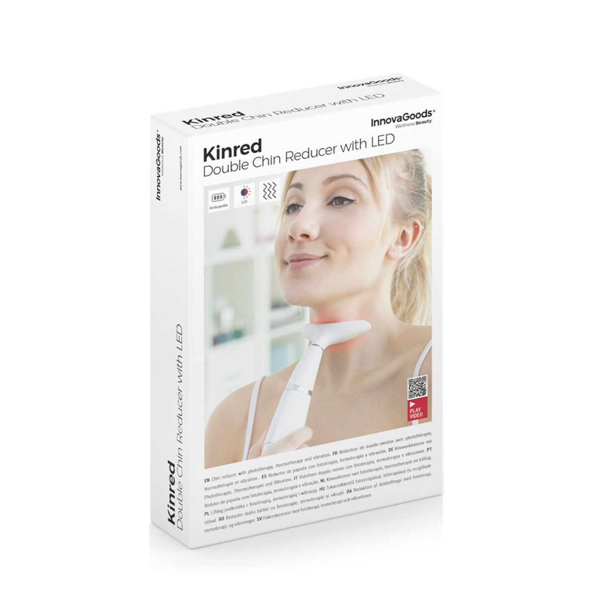 Jowl Reducer med fototerapi, termoterapi och vibrationer Kinred InnovaGoods - 15