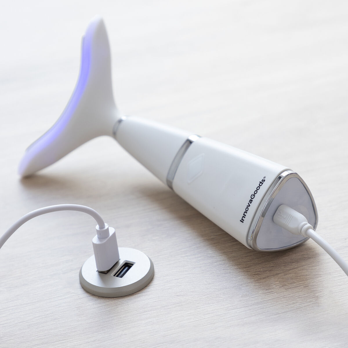 Jowl Reducer med fototerapi, termoterapi och vibrationer Kinred InnovaGoods - 19