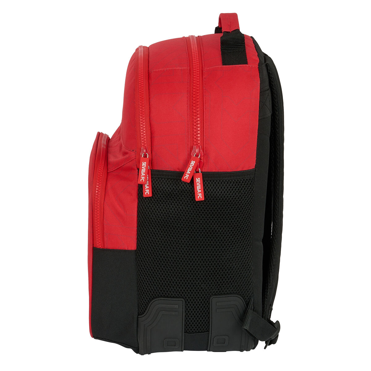 Skolryggsäck Sevilla Fútbol Club Svart Röd 32 x 42 x 15 cm - 2