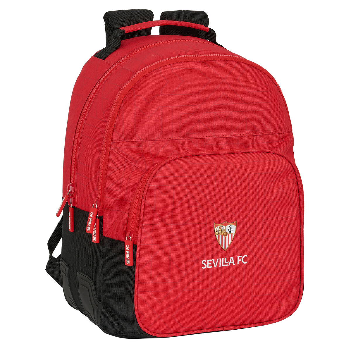 Skolryggsäck Sevilla Fútbol Club Svart Röd 32 x 42 x 15 cm - 3
