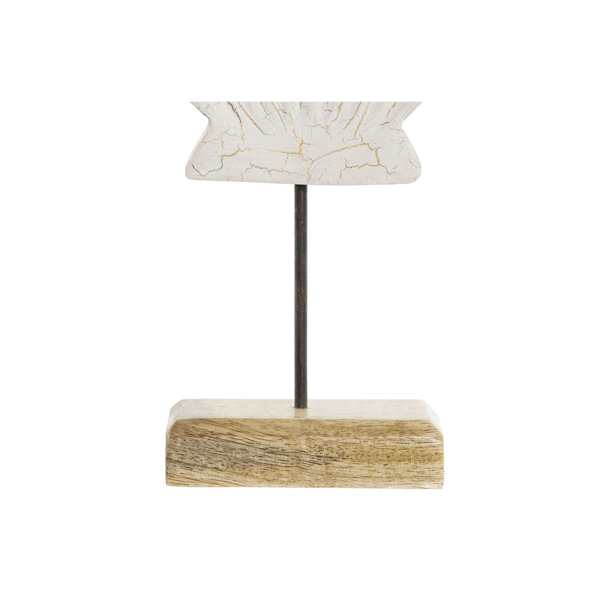 Prydnadsfigur Home ESPRIT Vit Naturell Skal Medelhavs 18 x 5 x 28 cm - 3