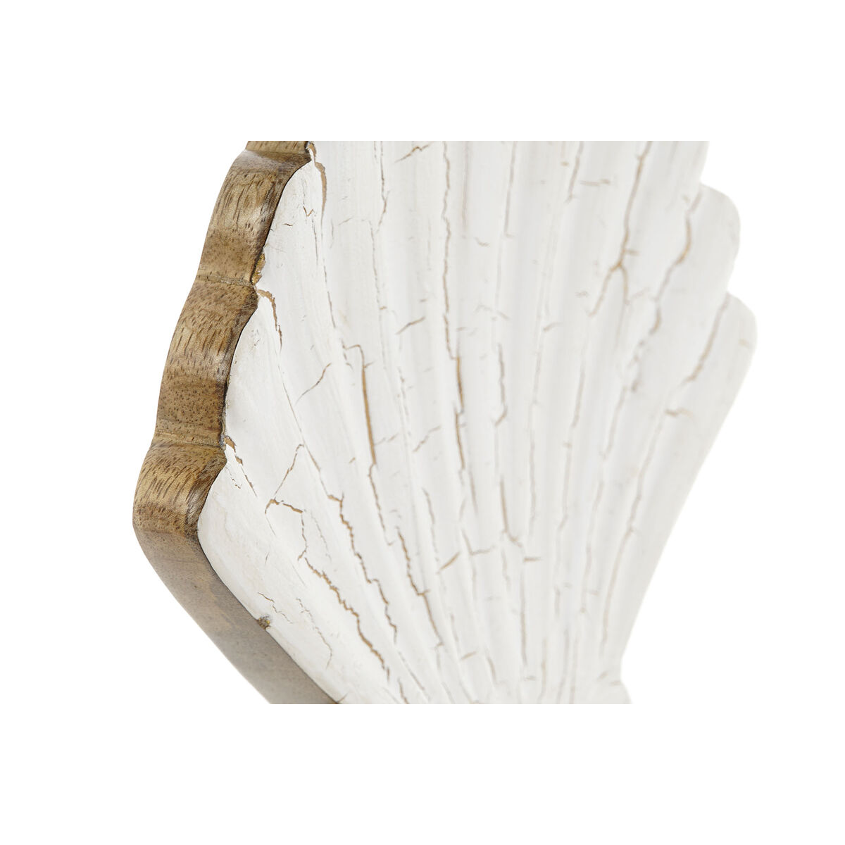 Prydnadsfigur Home ESPRIT Vit Naturell Skal Medelhavs 18 x 5 x 28 cm - 4