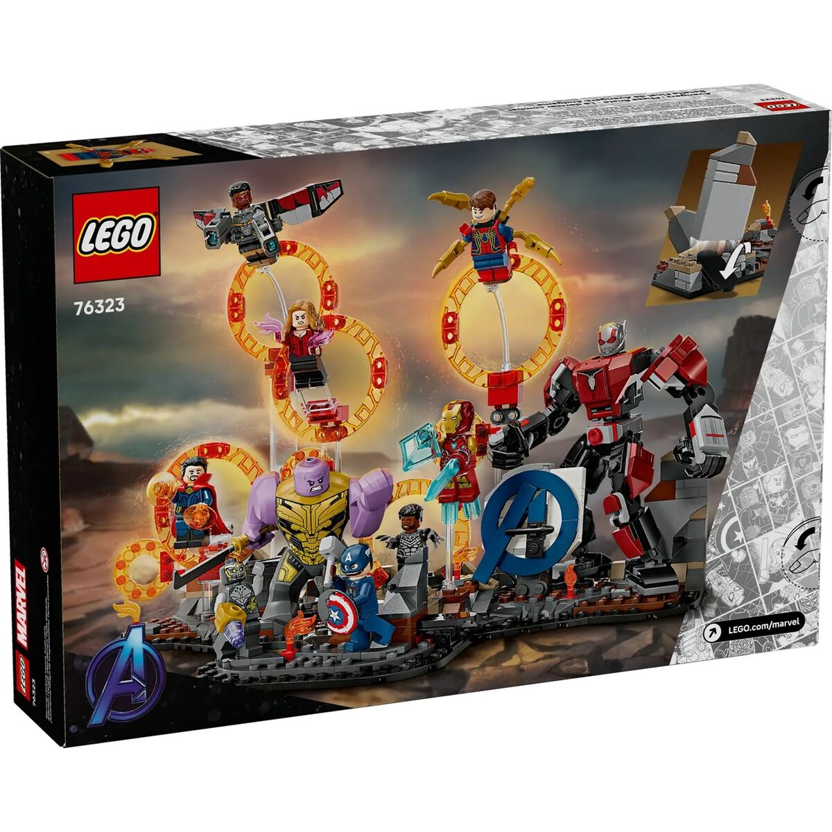 Byggsats Lego 76323 Avengers: Endgame Final Battle 621 Delar - 2