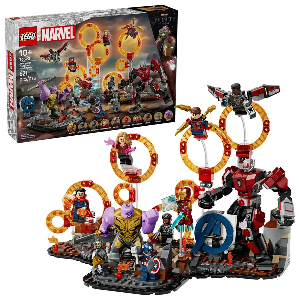 Byggsats Lego 76323 Avengers: Endgame Final Battle 621 Delar