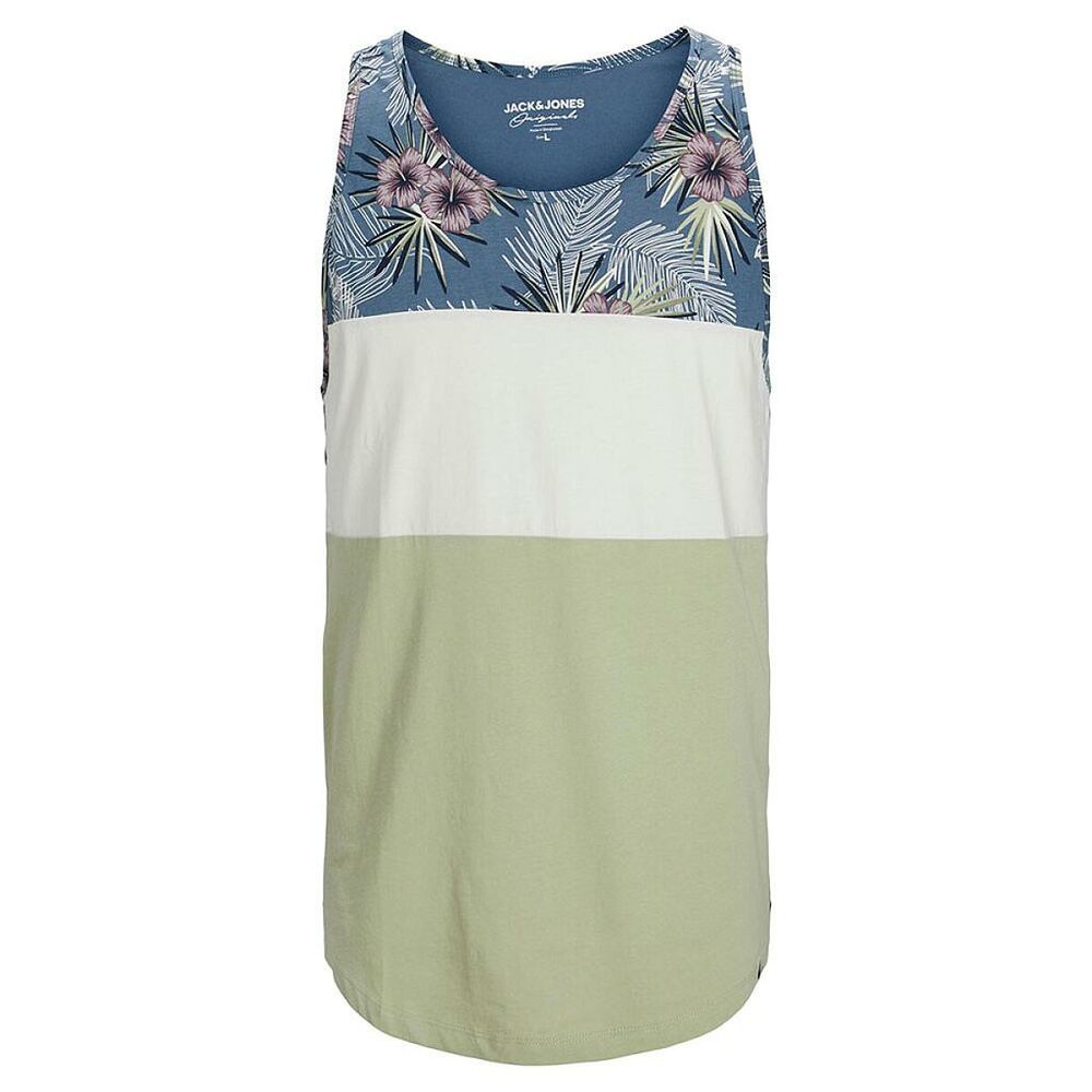 Barn T-shirt med kortärm JORVENICE BLOCK TANK TOP Jack & Jones 12210056 Blå - 8
