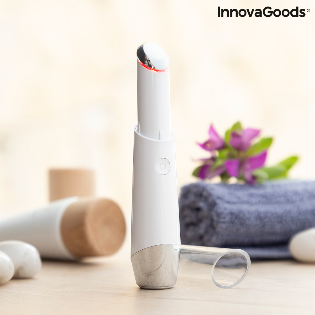 Anti-aging Eye Massager med fototerapi, termoterapi och vibrationer Therey InnovaGoods - 9
