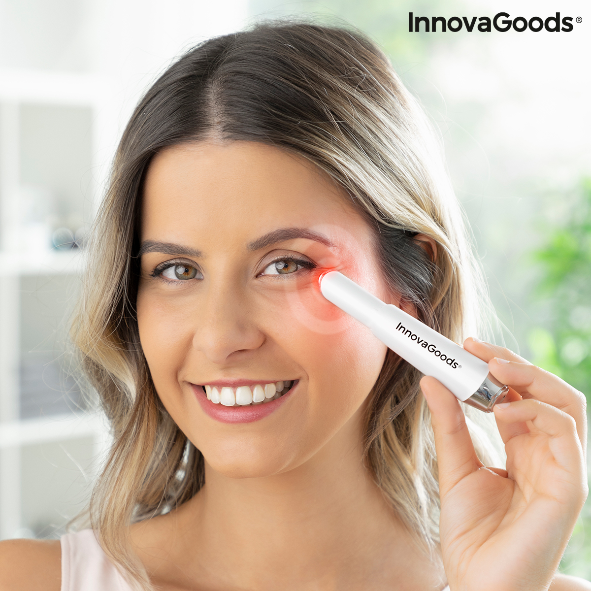 Anti-aging Eye Massager med fototerapi, termoterapi och vibrationer Therey InnovaGoods - 10
