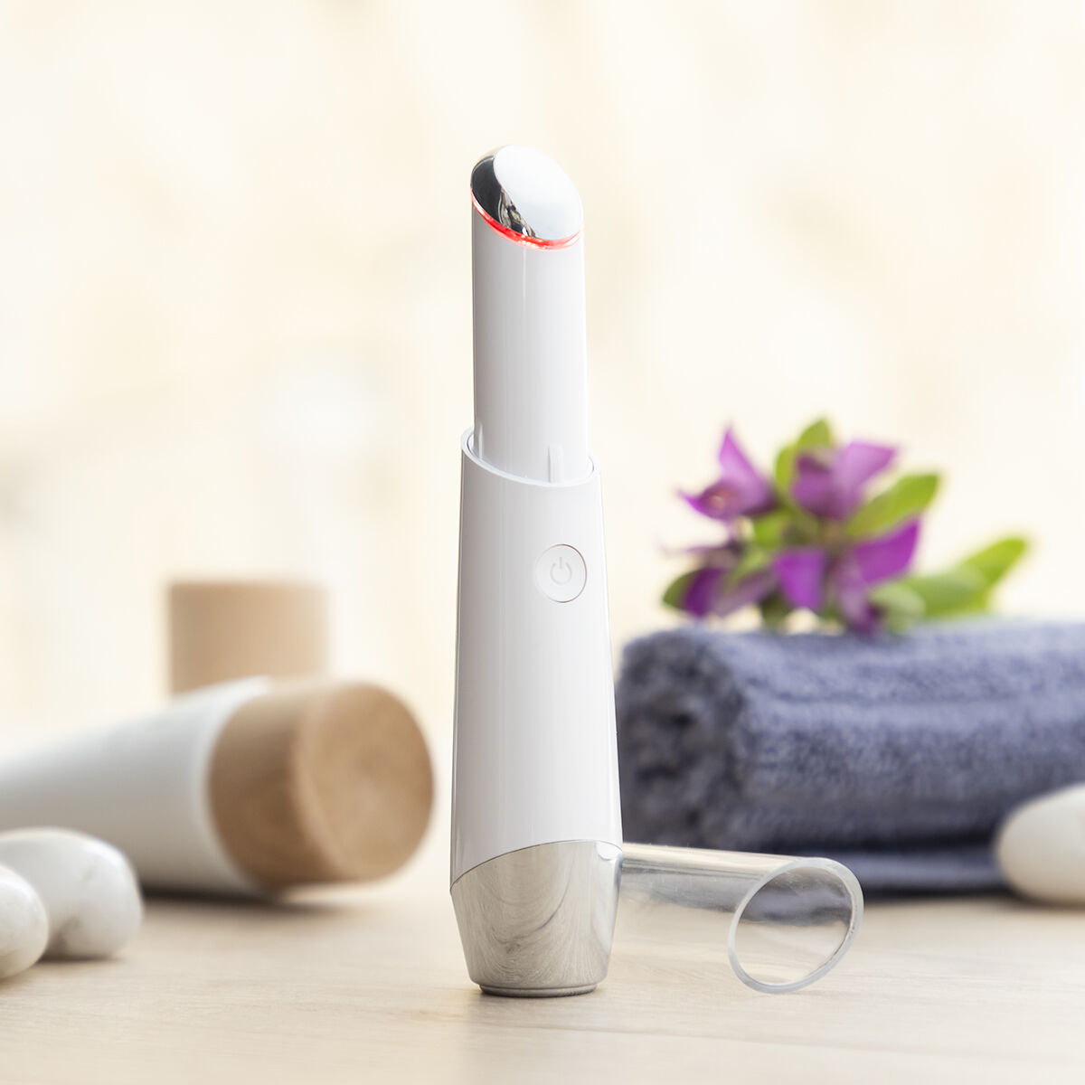 Anti-aging Eye Massager med fototerapi, termoterapi och vibrationer Therey InnovaGoods - 37