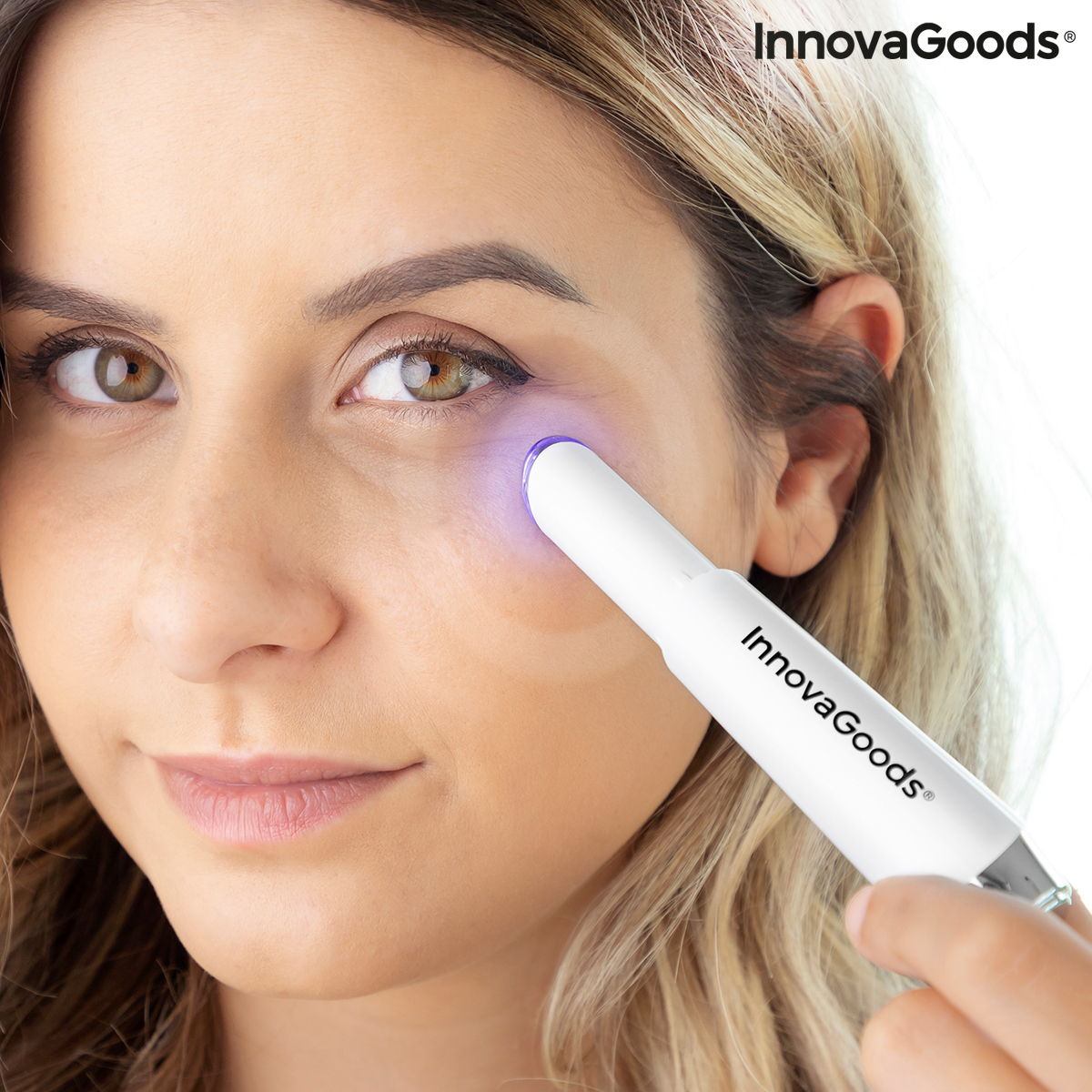Anti-aging Eye Massager med fototerapi, termoterapi och vibrationer Therey InnovaGoods - 5
