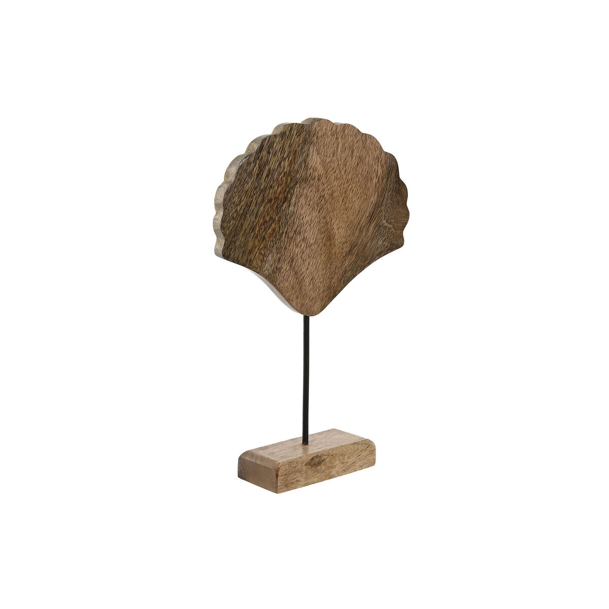 Prydnadsfigur Home ESPRIT Vit Naturell Skal Medelhavs 17 x 5 x 29 cm - 2