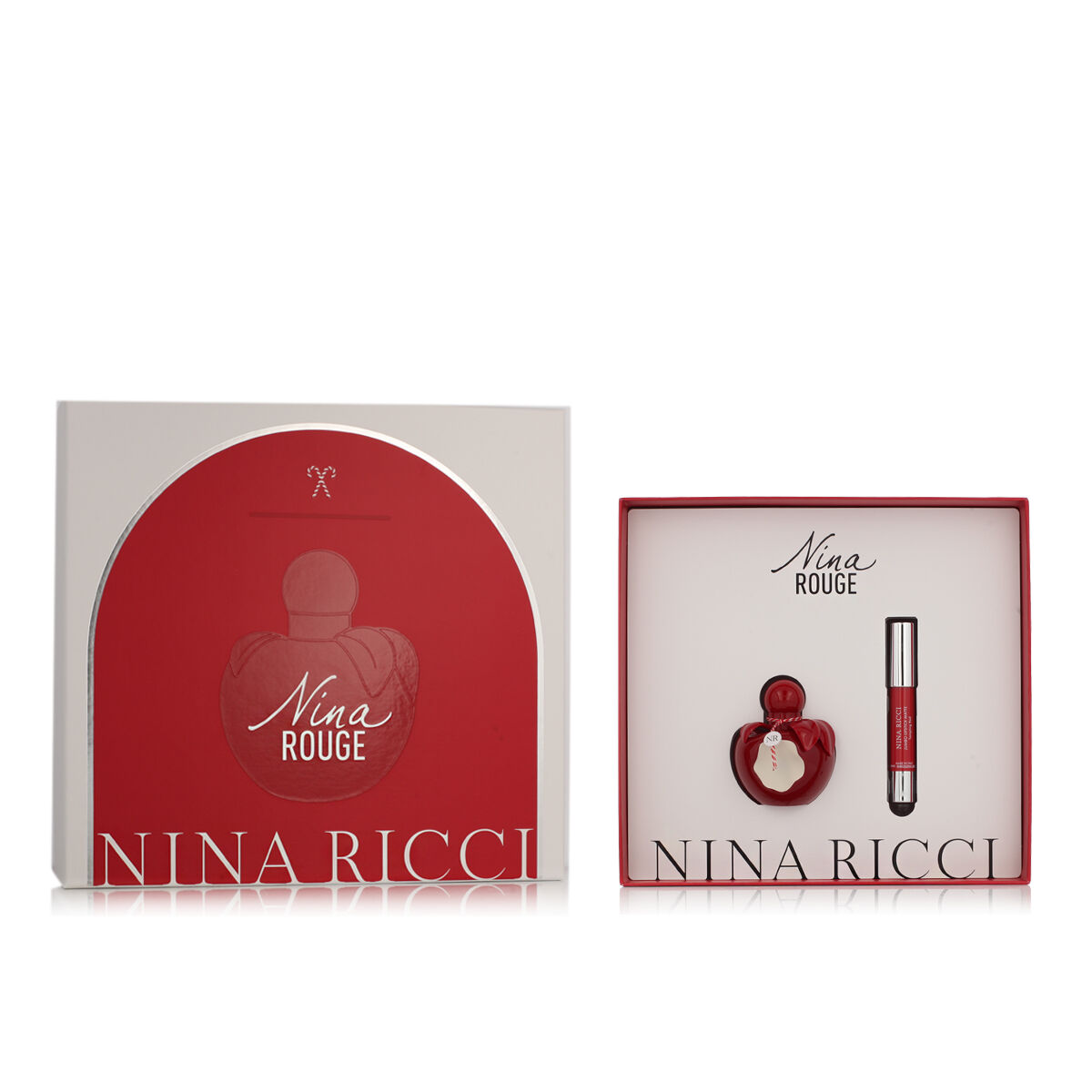Parfymset Damer Nina Ricci Nina Rouge EDT 2 Delar