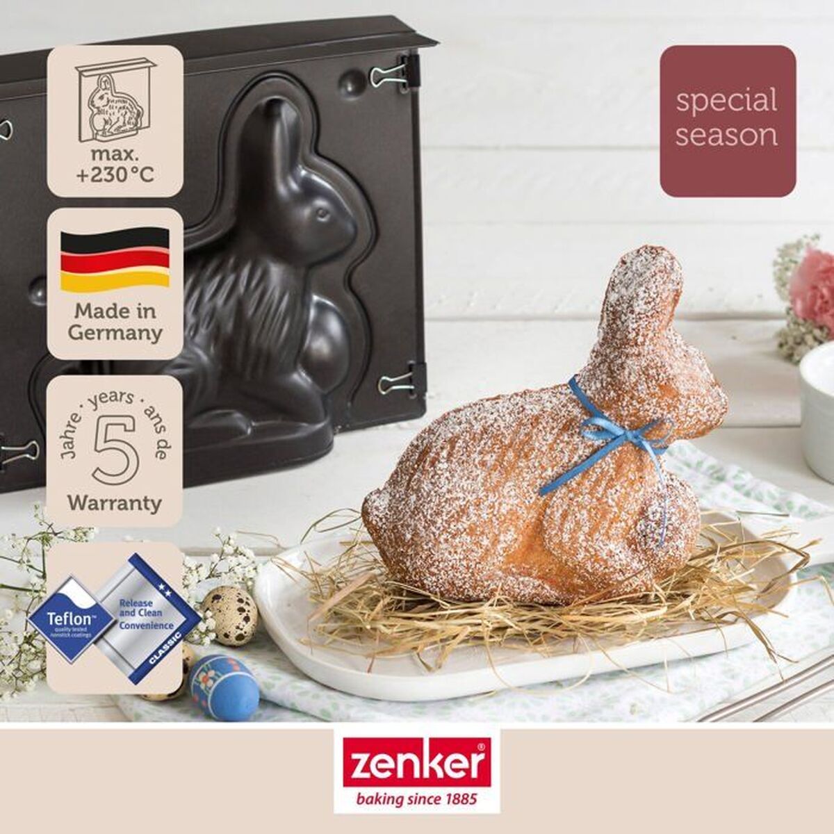 Avtagbar form Zenker - 3