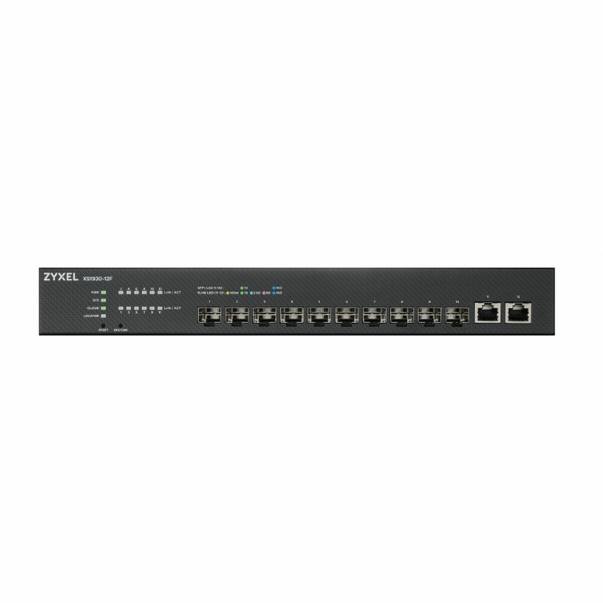 Switch ZyXEL XS1930-12F-ZZ0101F Svart - 2