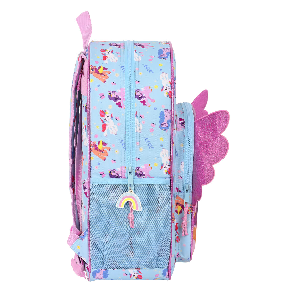 Skolryggsäck My Little Pony Wild & free Blå Rosa 33 x 42 x 14 cm - 2