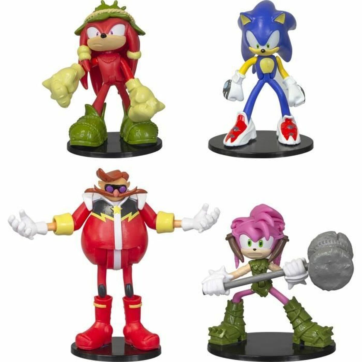 Actionfigurer Sonic Prime 4 Delar - 4