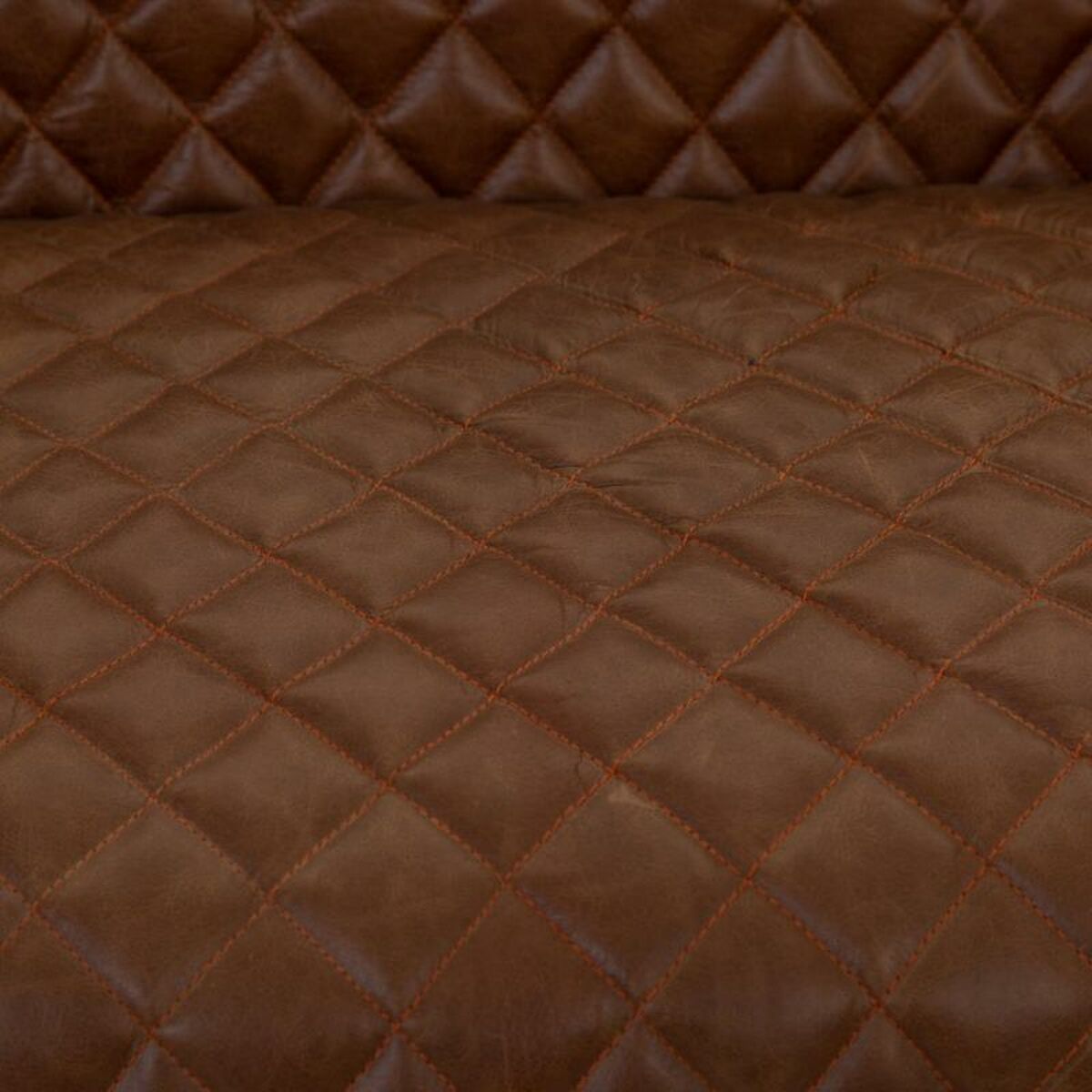 Soffa Alexandra House Living Brun Röd Bil 68 x 68 x 157 cm - 6
