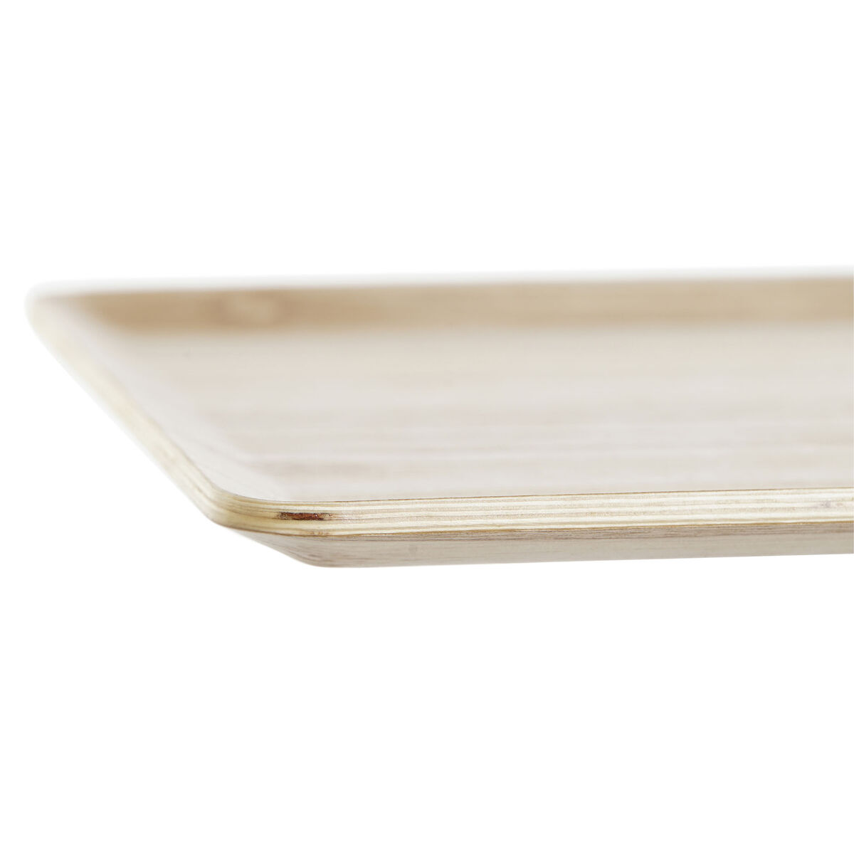Bricka DKD Home Decor Naturell Bambu 27 x 20 cm 27 x 20 x 0,8 cm - 4
