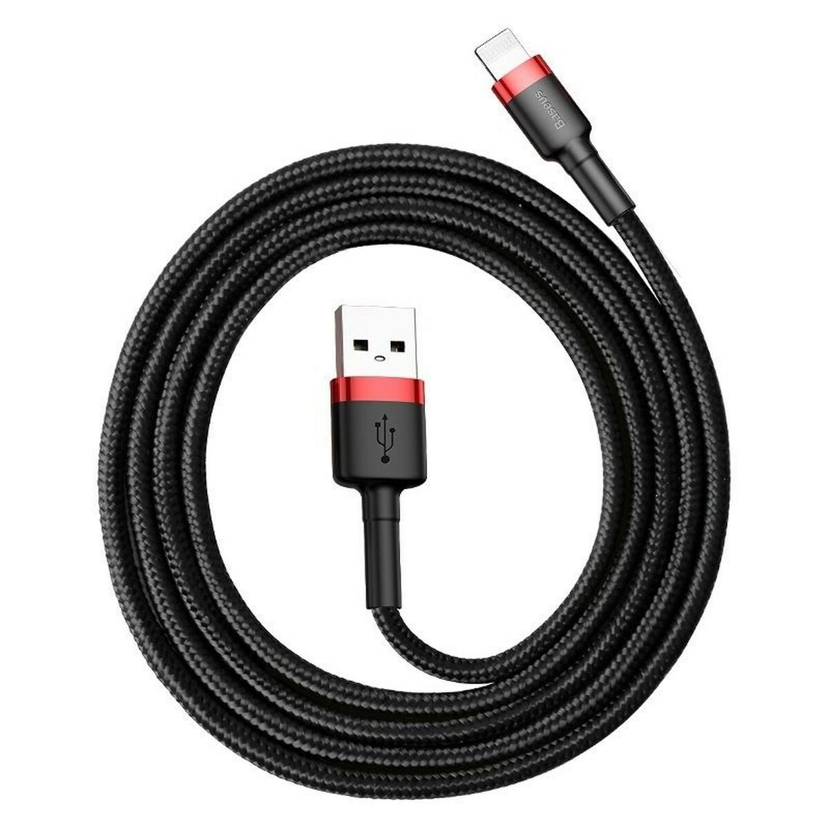Kabel USB till Lightning Baseus CALKLF-C19 Svart 2 m - 2
