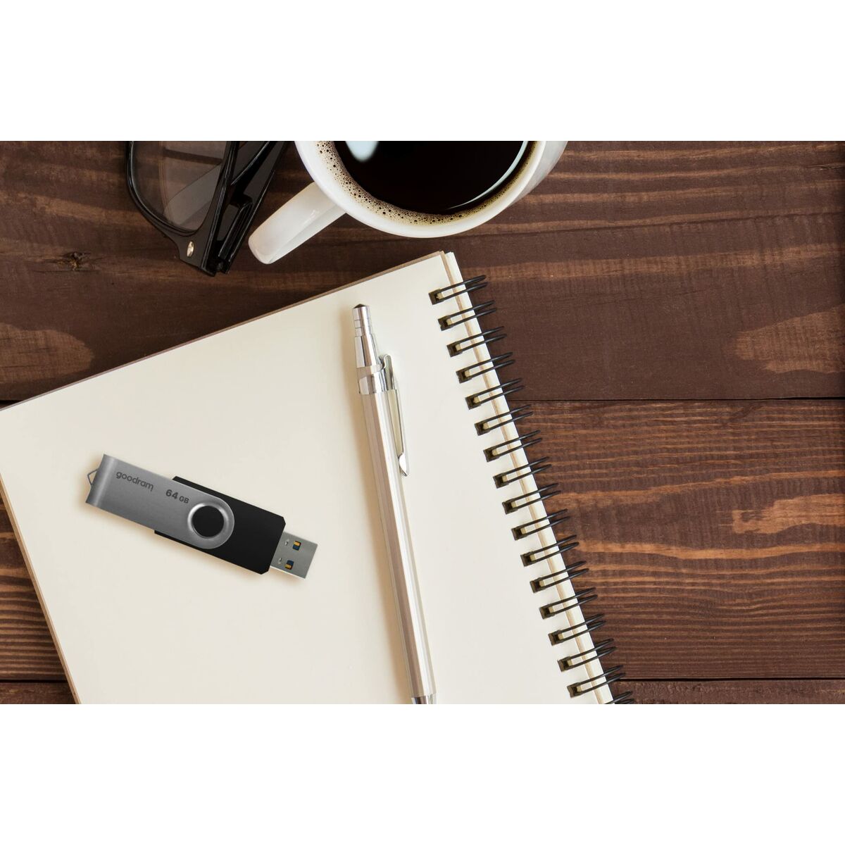 USB-minne GoodRam UTS3-0640K0R11 USB 3.1 Svart 64 GB (1 antal) - 6