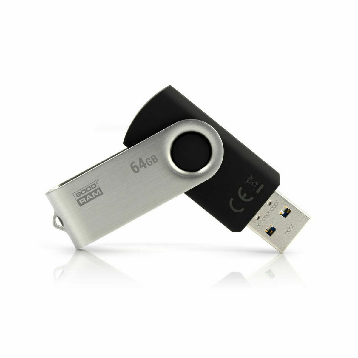 USB-minne GoodRam UTS3-0640K0R11 USB 3.1 Svart 64 GB (1 antal)