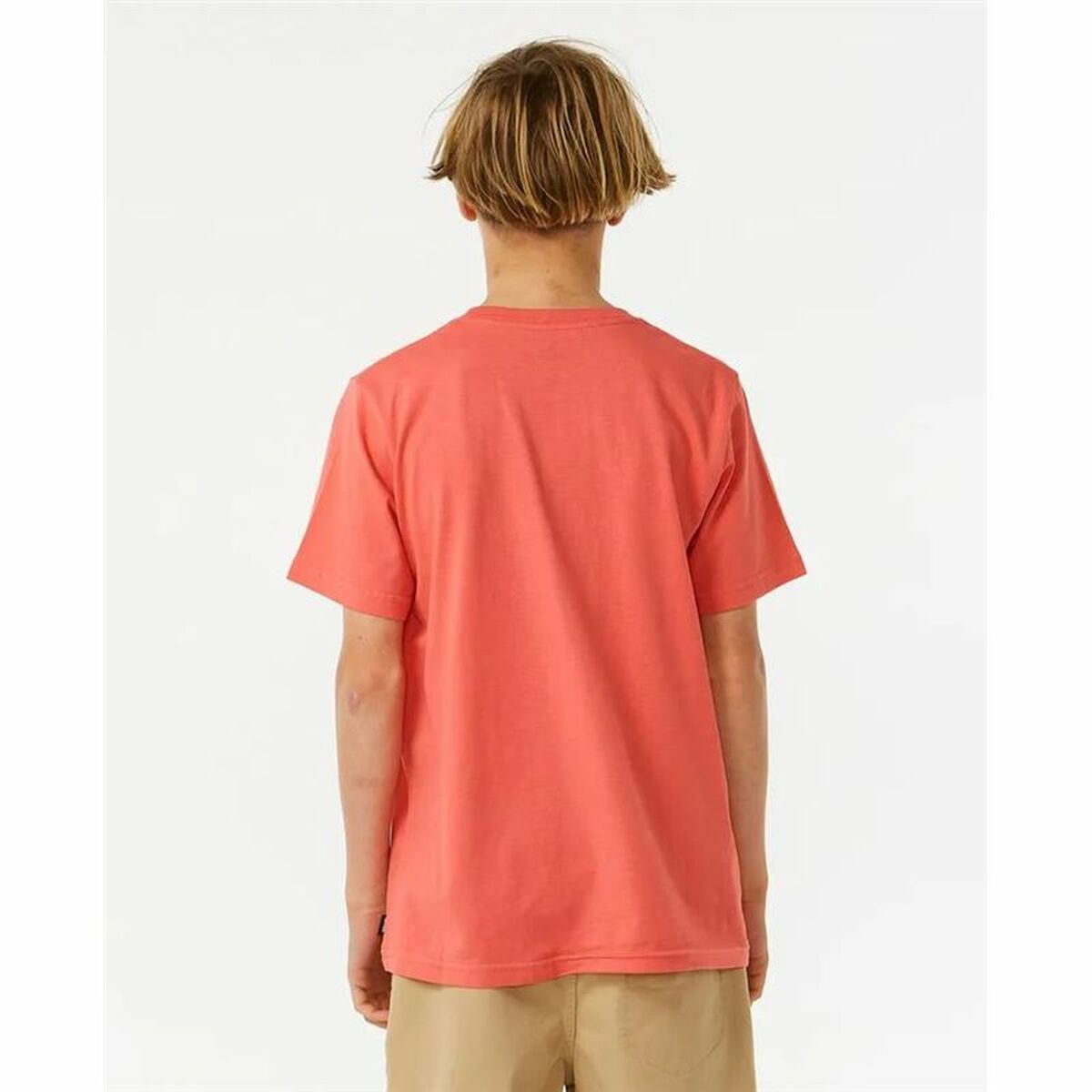 T-shirt med kortärm Herr Rip Curl Lost Island Orange - 2