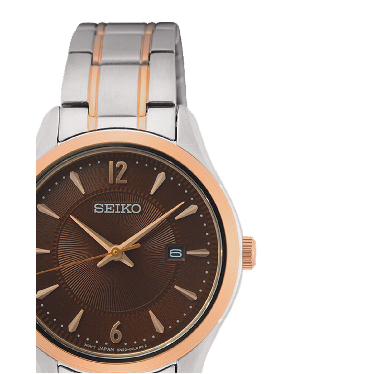 Herrklocka Seiko SUR476P1 Brun - 2