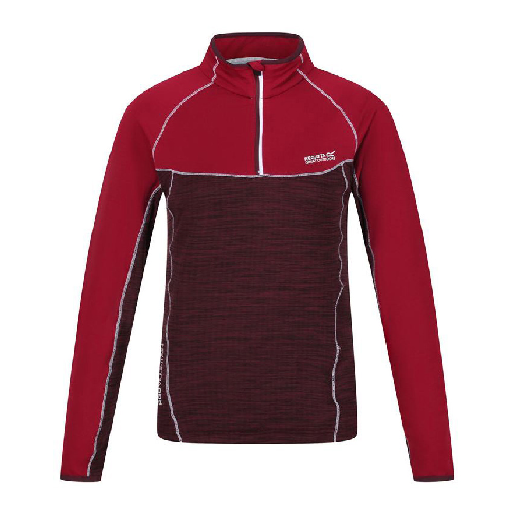Fleecefoder Regatta Hepley Lightweight Half-Zip Mörkröd