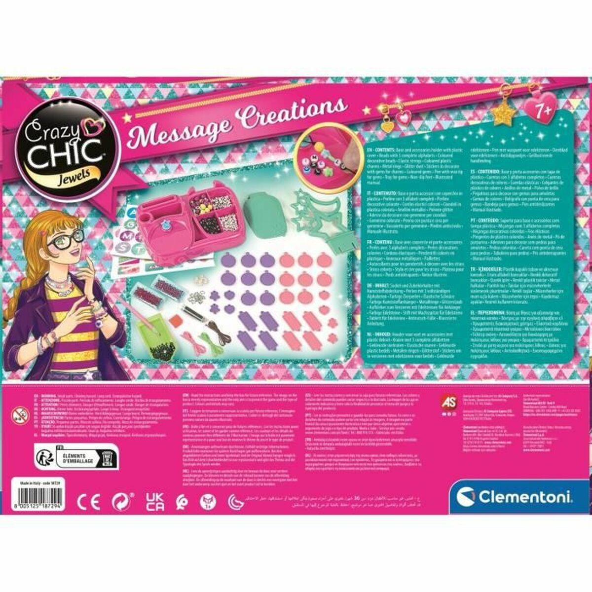 Pärlor för armband Clementoni Crazy Chic - 3
