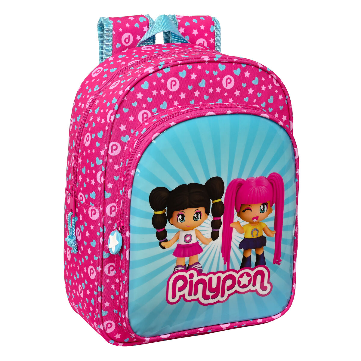Skolryggsäck Pinypon Blå Rosa 26 x 34 x 11 cm - 3