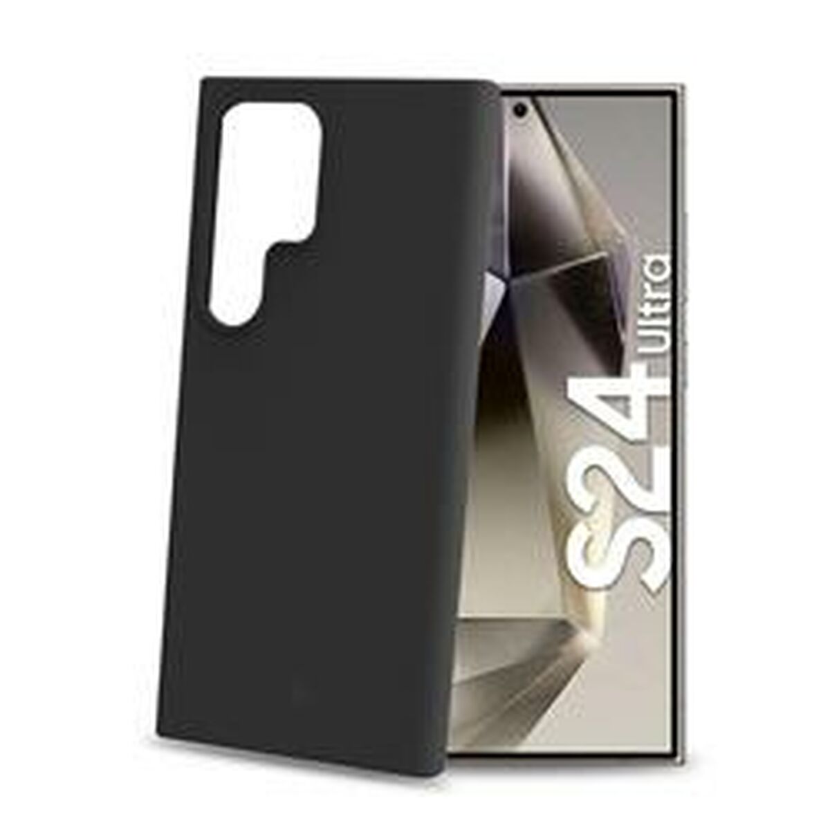Mobilfodral Celly S24 ULTRA Svart - 2