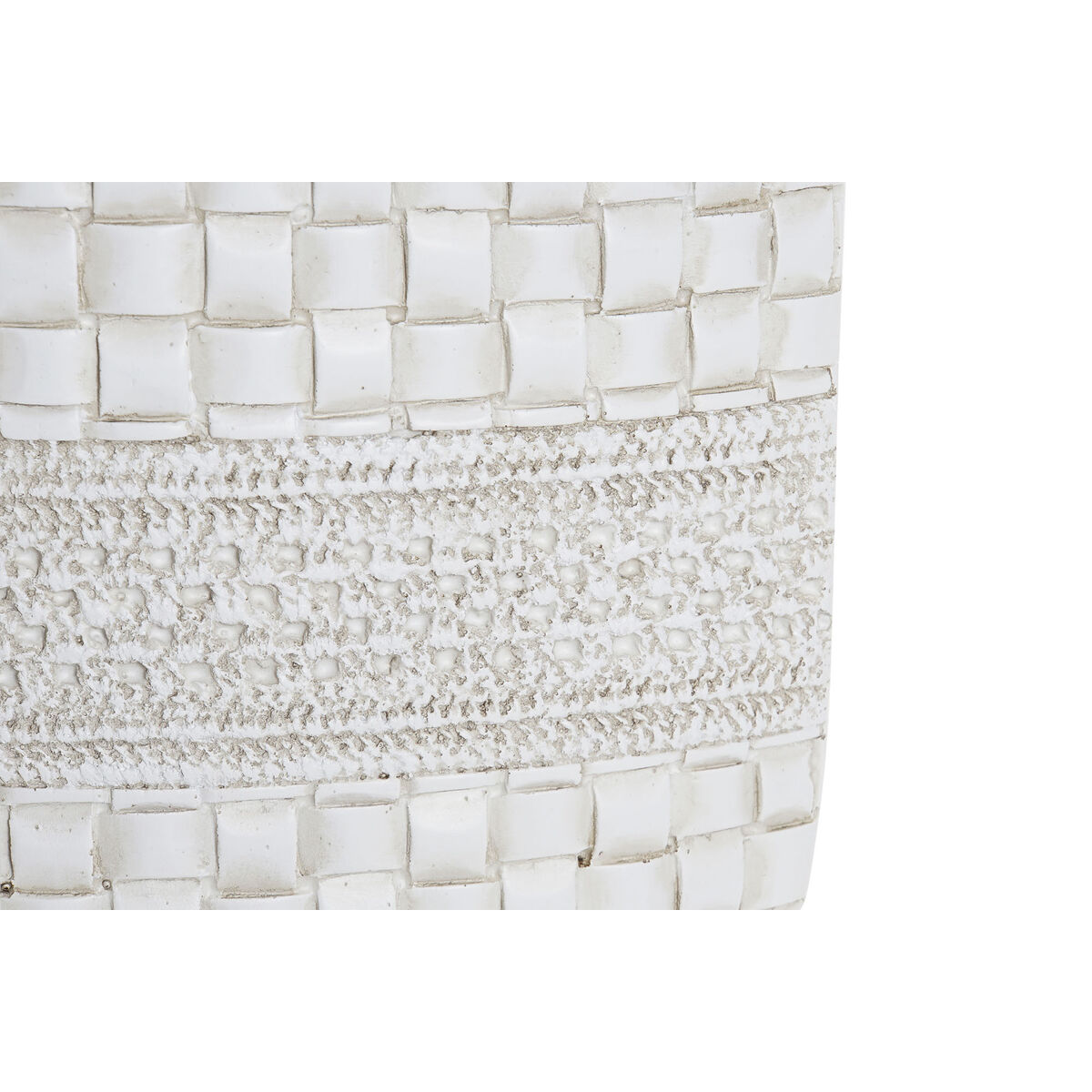 Vas DKD Home Decor Vit Harts Modern 18 x 6 x 28 cm - 5
