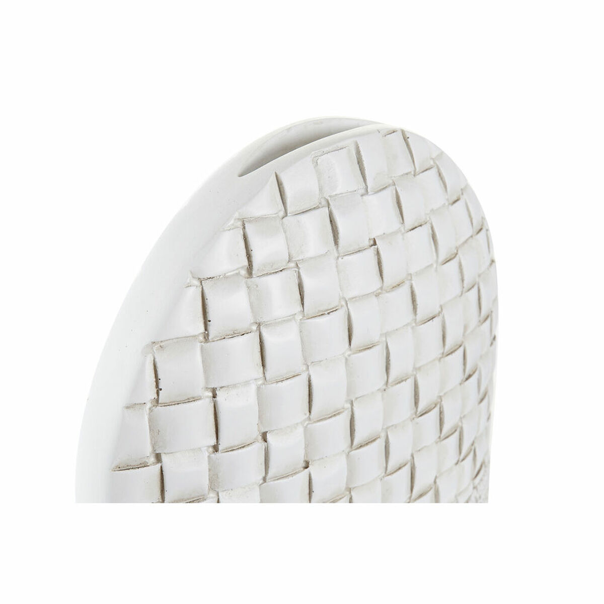 Vas DKD Home Decor Vit Harts Modern 18 x 6 x 28 cm - 6