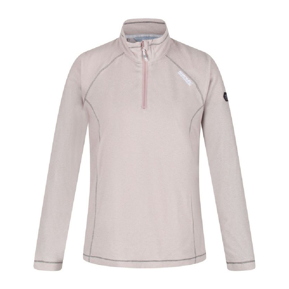 Fleecefoder Regatta Montes Lightweight Half-Zip Ljusrosa
