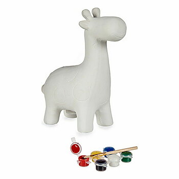 Måla din egen sparbössa Pincello Keramik Giraff 6,8 x 16,2 x 13,2 cm 13,5 x 17 x 6,8 cm 12 x 16 x 5,5 cm (12 antal)