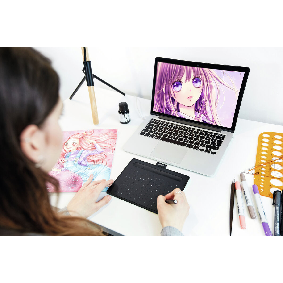 Grafikplattor och pennor Wacom S Bluetooth Manga Edition - 2