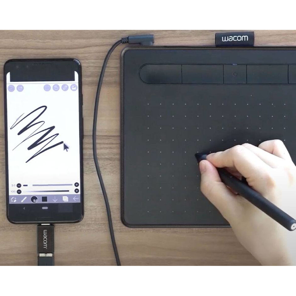 Grafikplattor och pennor Wacom S Bluetooth Manga Edition - 4