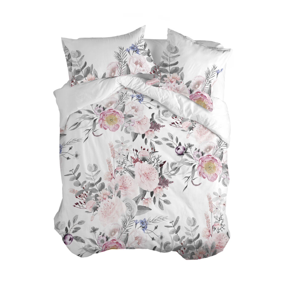 Påslakan HappyFriday Delicate bouquet Multicolour 155 x 220 cm - 7