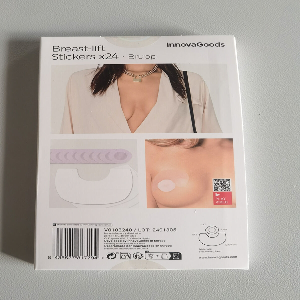 Osynlig Brösttejp InnovaGoods 24 antal - 14