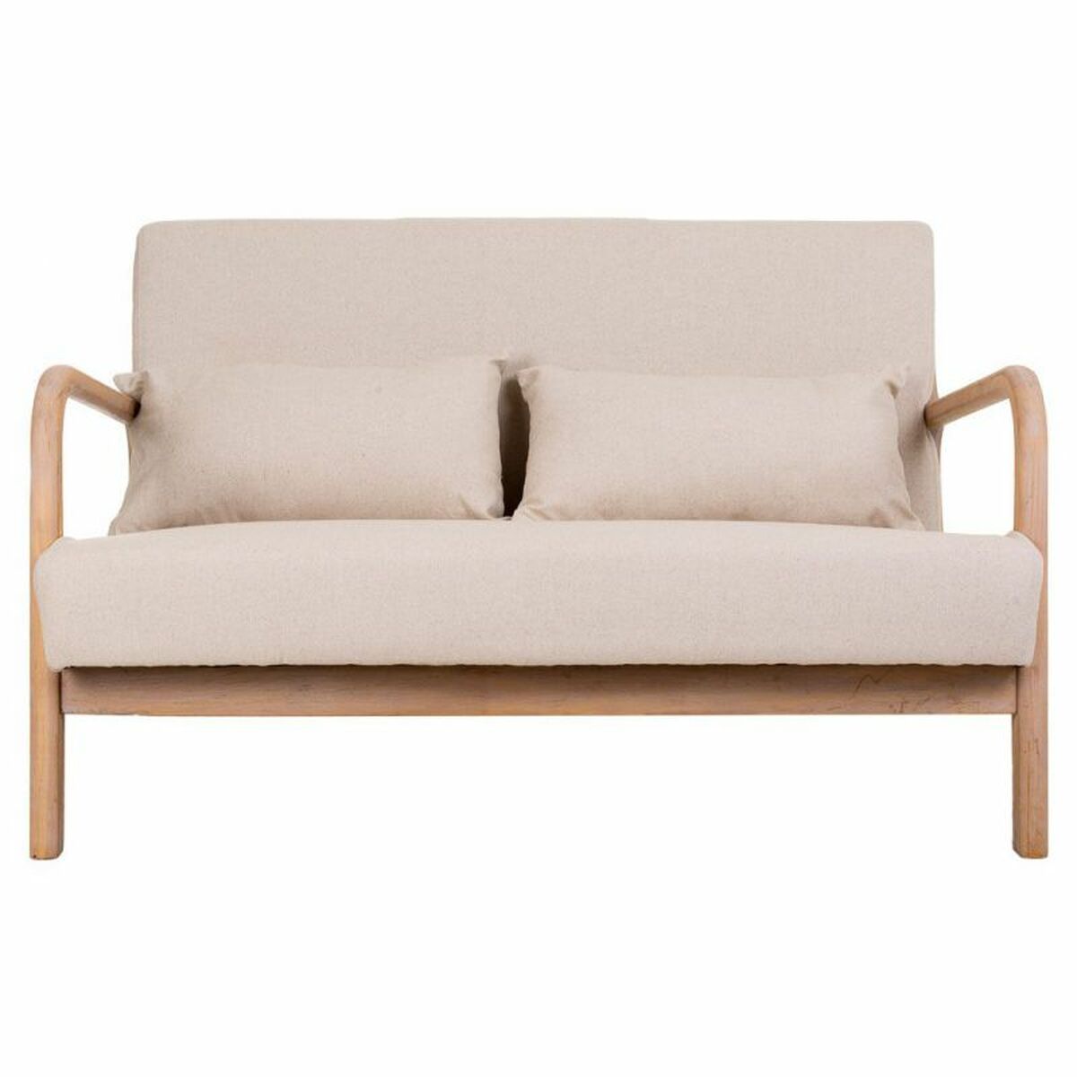 Soffa Alexandra House Living Kräm 85 x 74 x 122 cm - 2