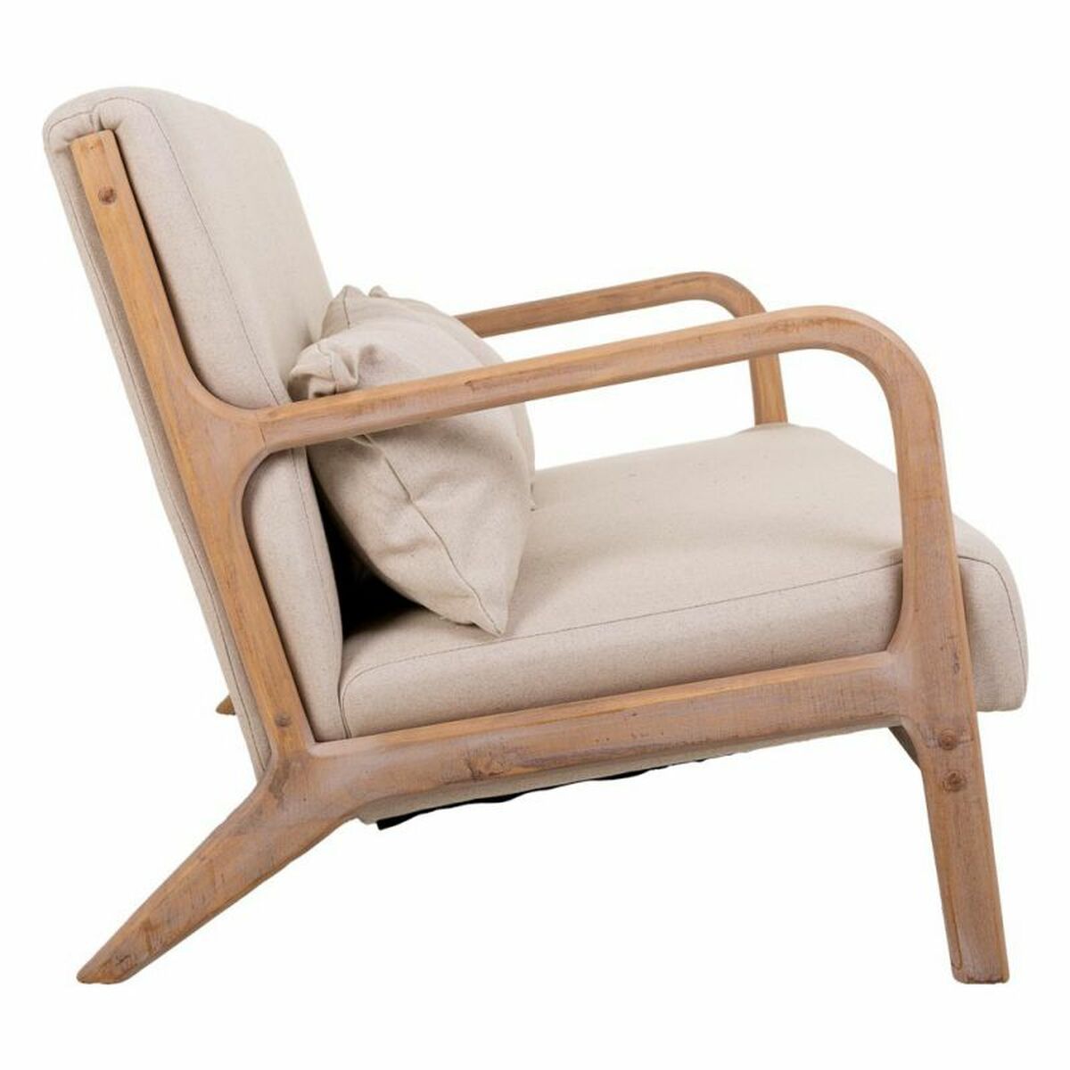 Soffa Alexandra House Living Kräm 85 x 74 x 122 cm - 3