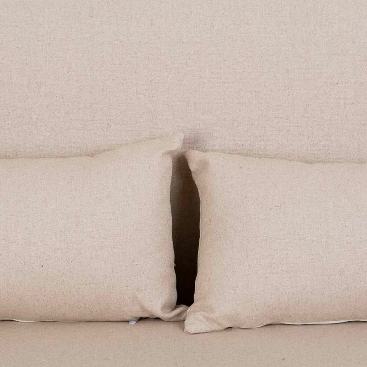 Soffa Alexandra House Living Kräm 85 x 74 x 122 cm - 8