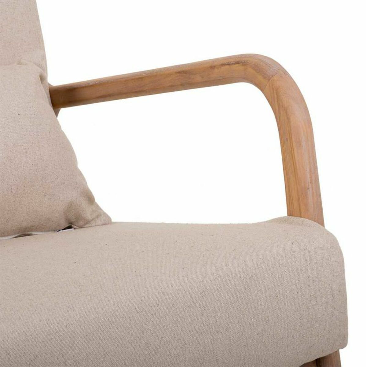 Soffa Alexandra House Living Kräm 85 x 74 x 122 cm - 6