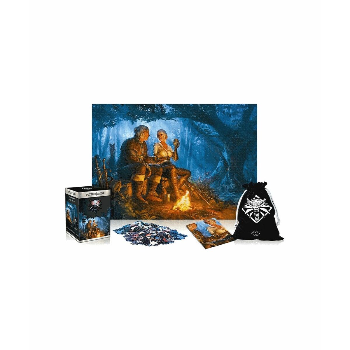 Pussel Cenega Publishing The Witcher Journey of Ciri 1000 Delar - 2