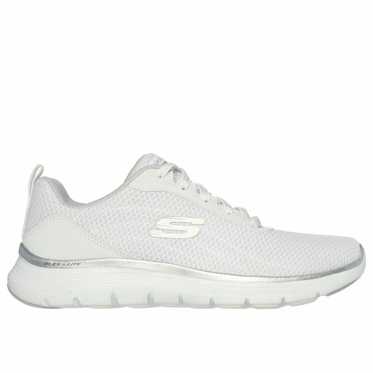 Gymnastiksko, Dam Skechers Flex Appeal 5.0 Vit