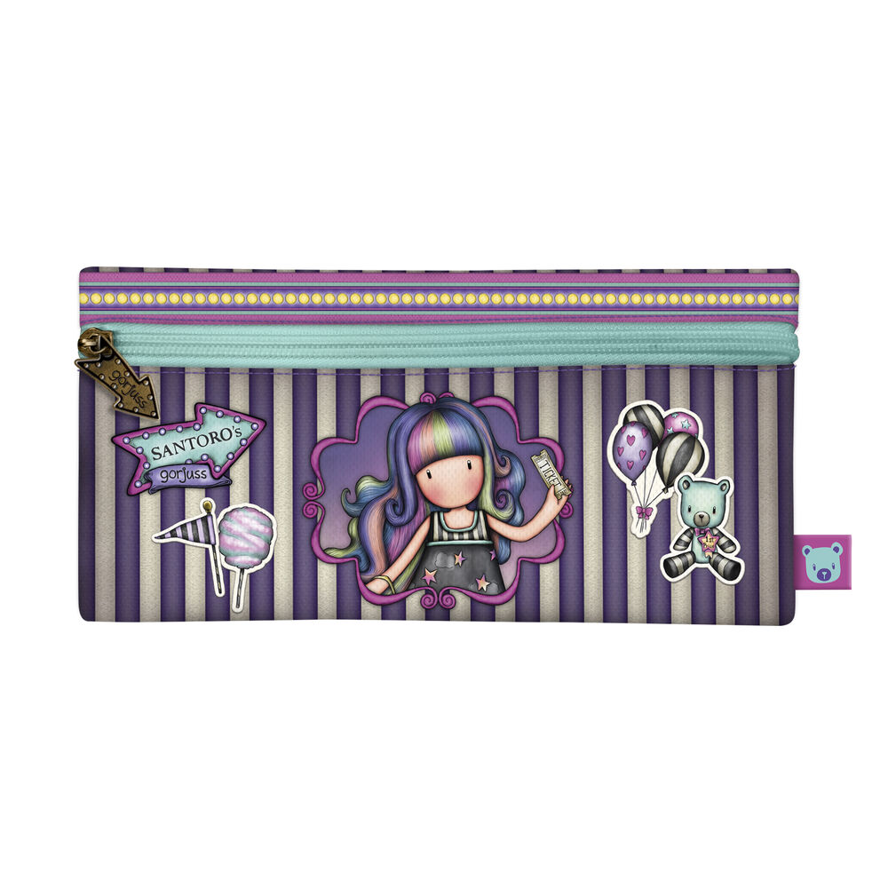Skolväska Gorjuss Up and away Purpur (22 x 11 x 1.5 cm)