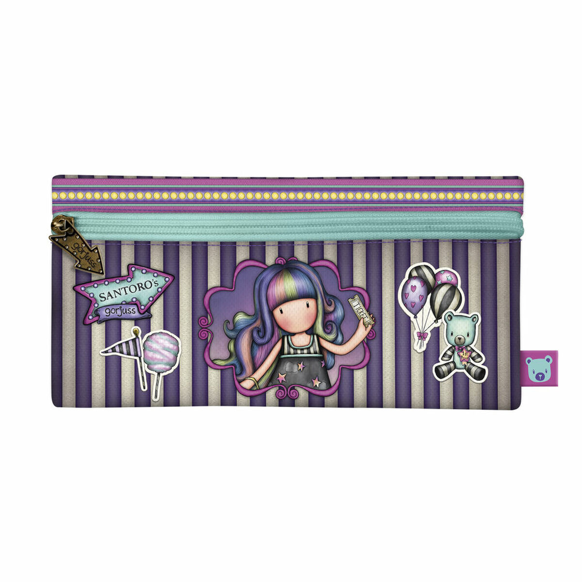 Skolväska Gorjuss Up and away Purpur (22 x 11 x 1.5 cm) - 3