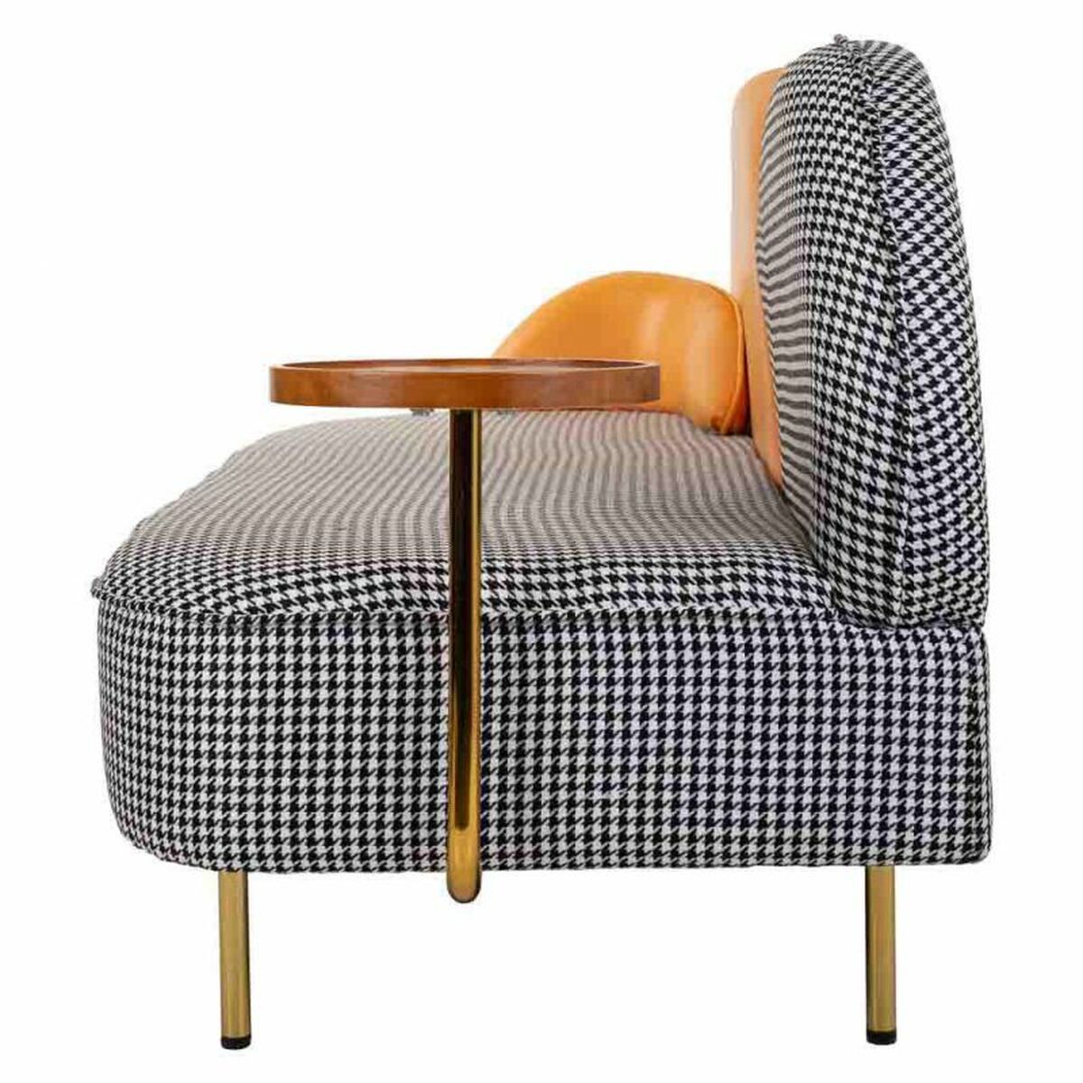 Soffa Alexandra House Living Grå 75 x 90 x 150 cm - 6
